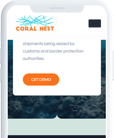 CORAL NEST – Coral, Aquaculture, Invertebrate & Fish Selling website design and development services